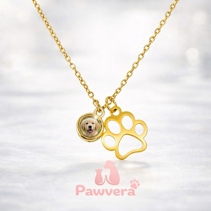 Pawvera™ 커스텀 포토렌즈 목걸이